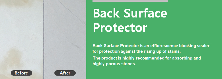 ConfiAd® Back Surface Protector is an efflorescence blocking sealer for protection against the rising up of stains.
The product is highly recommended for absorbing and highly porous stones.